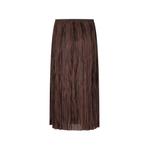 midi Pleated plissé-effect skirt 2