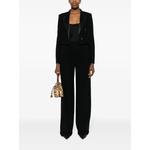 satin-finish tailored wide-leg trousers 2