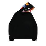 Худи BAPE Shark x Tiger Pullover Hoodie 'Black' 1