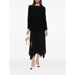 pleated asymmetric skirt 2