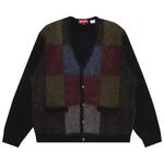 Кардиганы Supreme Brushed Grid Cardigan 'Black' 1