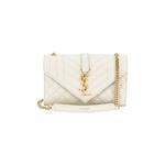 Сумки через плечо Saint Laurent Envelope Small Chain Bag 'Soft Cream' 1