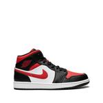 Кроссовки Air Jordan 1 Mid Bred Toe 1