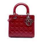 Сумка-сэтчел Patent Cannage Lady Dior среднего размера (2014 год) 1