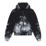Молнии Balenciaga Painter Fitted Hoodie 'Black/White' 1