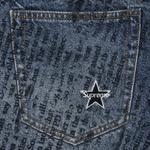 Джинсы Supreme Regular Jean 'Newspaper' 3