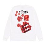 Футболки Stussy Rollers Long-Sleeve Tee «White» 2