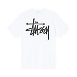 Футболки Stussy Basic Logo Tee «White» 2