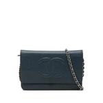 Сумка через плечо CC Caviar Wallet On Chain (2013-2014 годы) 1