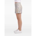 sequin-embellished floral-embroidered shorts 2