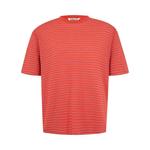 Футболки Auralee Soft Smooth Wool Stripe Jersey Tee 'Gray Stripe' 1