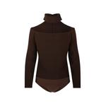 Aimée cut-out high-neck bodysuit 1