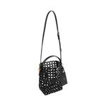 Сумки-ведра Saint Laurent Beaded Bucket Bag 'Неро' 2
