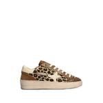 leopard-print glitter sneakers 1