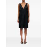 Платье миди с V-образным вырезом 2