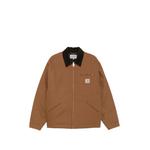Detroit logo-patch zip-up jacket 1
