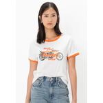 Футболка Harley-Davidson® Hug A Harley® с контрастными манжетами 1