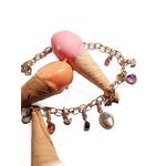 small Liberté tourmaline and diamond charm 3