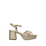 crossover-strap platform sandals 1