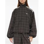 check-pattern high-neck track jacket 3
