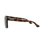 Солнцезащитные очки Gucci Square «Havana/Green» 2