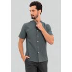 Polo Haus - Мужская хлопковая смесь Signature Fit с мандариновым воротником MBSSE003 3