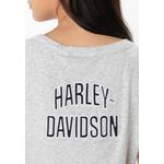 Футболка-бабидол Harley-Davidson® Essential с арочным шрифтом 3