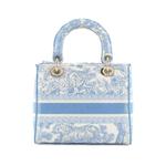 Сумка-тоут Toile de Jouy Lady D-Lite Bag Embroidered Canvas 2