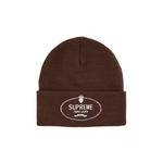 Шапка-бини Supreme Crest Beanie 'Коричневый' 1