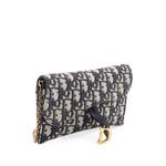 Saddle Chain Wallet Oblique Canvas crossbody bag 2