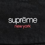 Кепки Supreme Denim Crusher 'Черный' 3