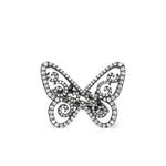 Кольцо Arabesque из черного золота с бриллиантами 1