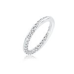 Кольцо Twisted, украшенное кристаллами Swarovski® 1