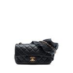 Мини-сумка через плечо Rectangular Classic Lambskin Single Flap (2020 год) 1