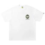 Футболки BAPE x Liberty Walk Abc Camo Logo Relaxed Fit Tee 'White' 1