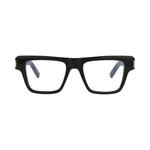 Очки Saint Laurent Square Frame Acetate Optical Frames 'Black/Transparent' 1