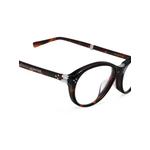 Harv tortoiseshell-effect oval-frame glasses 4