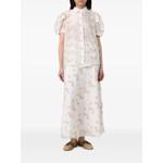 broderie-anglaise puff-sleeve shirt 1