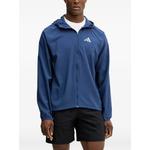 hooded zip-fastening jacket 1