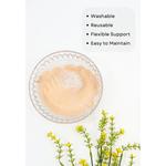 Scallop Thick Push Up Stick On Nubra в телесном цвете бесшовный невидимый многоразовый клейкий бюстгальтер на липучке для свадьбы 8