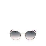 geometric-frame sunglasses 1