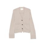 Danni V-neck patch-pocket cardigan 1