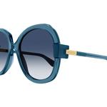 Солнцезащитные очки Gucci Round Oval 'Синий' 3