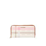 The Interlace Zip Around Wallet - Бежевый 1