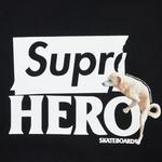 Худи Supreme x ANTIHERO с капюшоном «Черный» 3