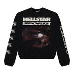Свитера Hellstar Sports 96' Crewneck 'Черный' 1