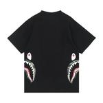 Футболки BAPE 1st Camo Side Shark Tee 'Black/Green' 2