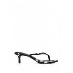 Tash polka-dot satin sandals 1