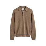 logo-embroidered wool sweater 1
