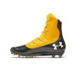 Бутсы Under Armour Highlight MC 'Steeltown Gold Black' 3